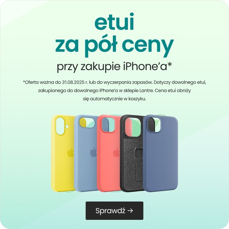 etui za pół ceny przy zakupie iPhone'a