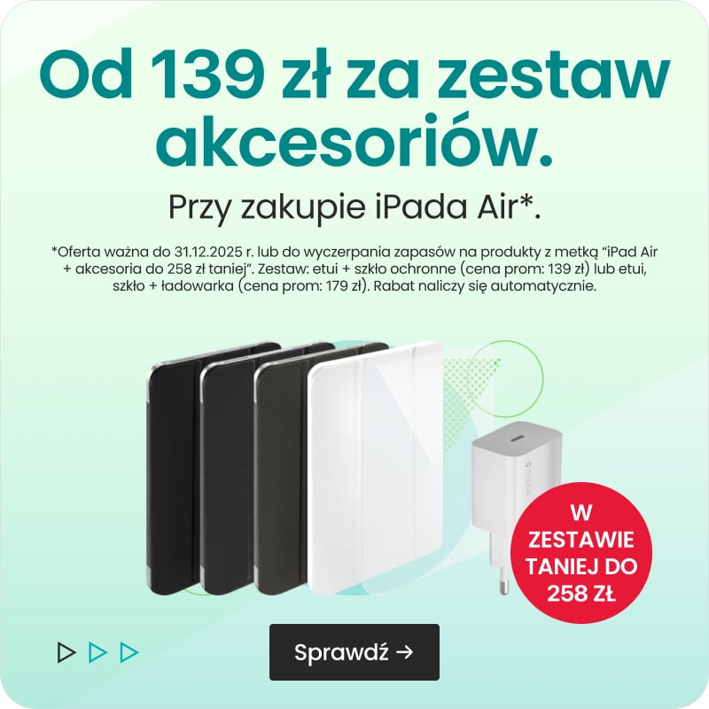 Od 139 zł za zestaw akcesoriów