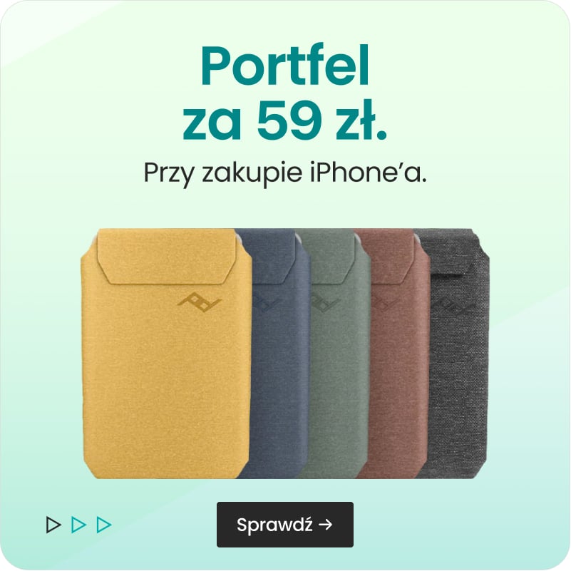 Portfel za 59 zł przy zakupie iPhone'a