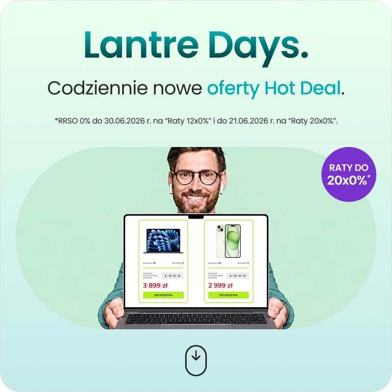 Lantre Days – codziennie nowe oferty Hot Deal Lantre Days – codziennie nowe oferty Hot Deal