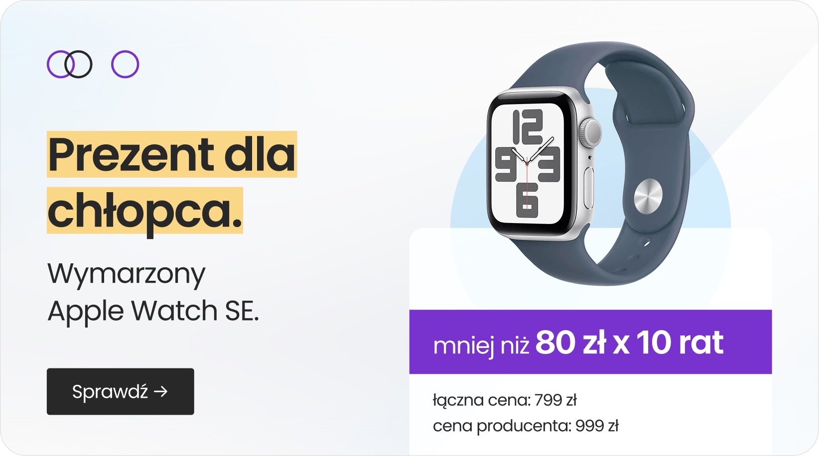 Prezent dla chłopca – Apple Watch SE