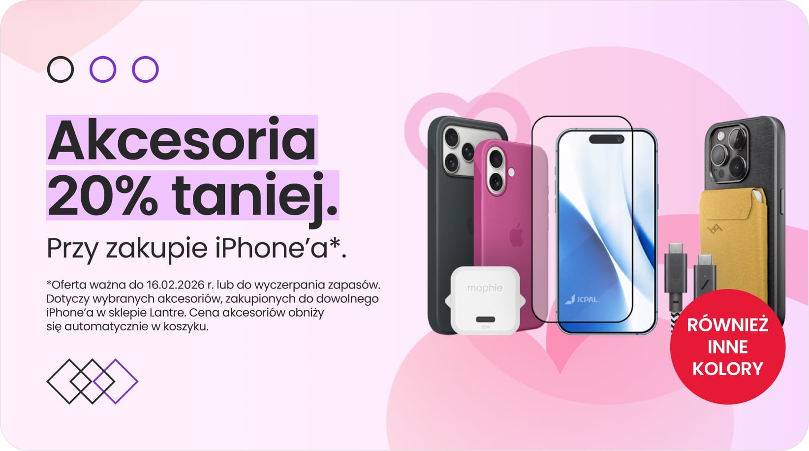 Akcesoria 20% taniej przy zakupie iPhone'a