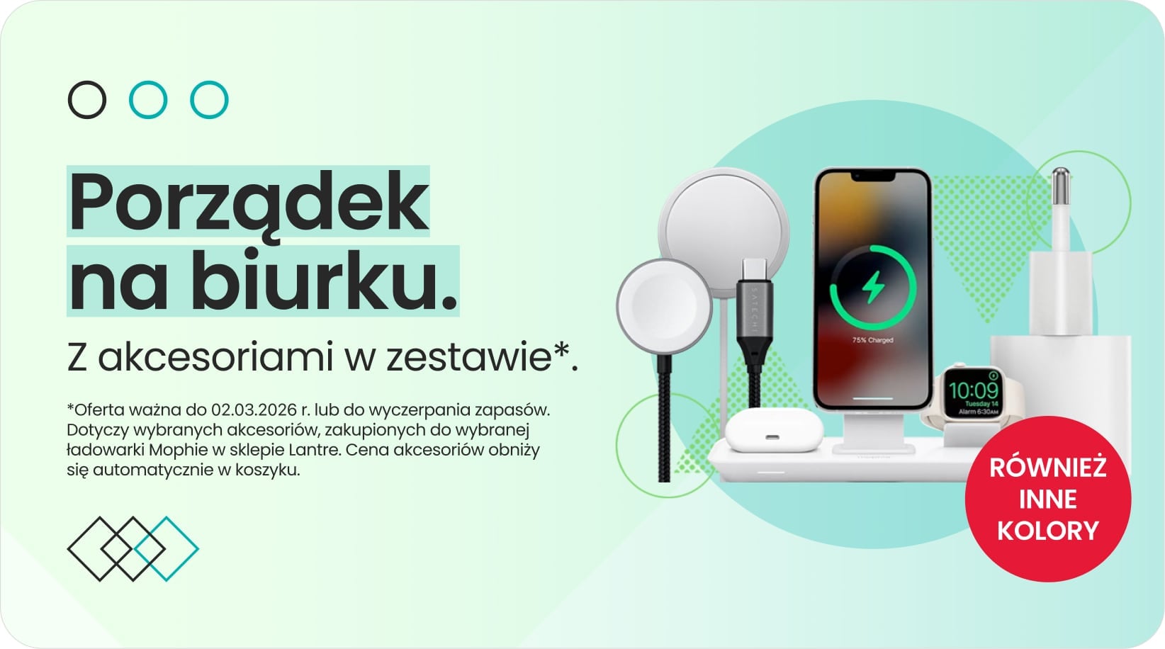 Porządek na biurku z akcesoriami w zestawie Porządek na biurku z akcesoriami w zestawie