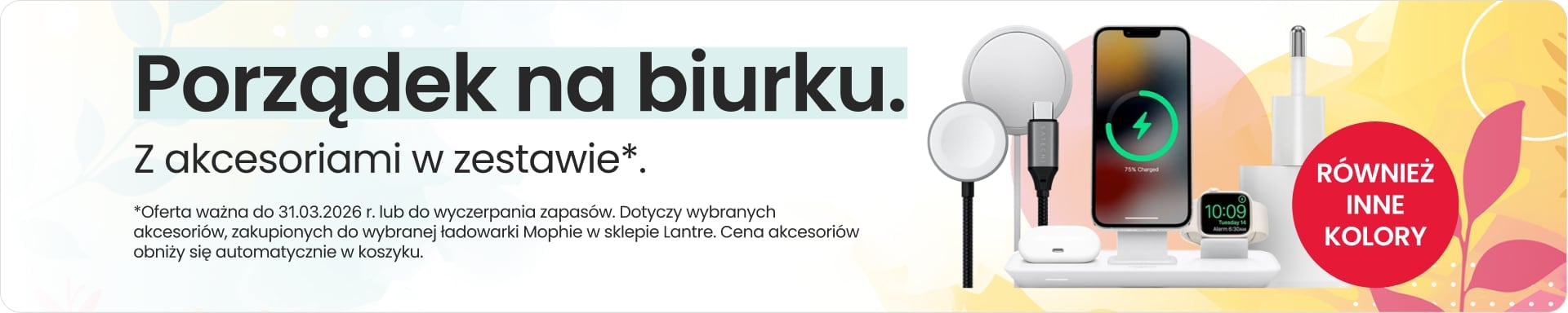 Porządek na biurku z akcesoriami w zestawie Porządek na biurku z akcesoriami w zestawie