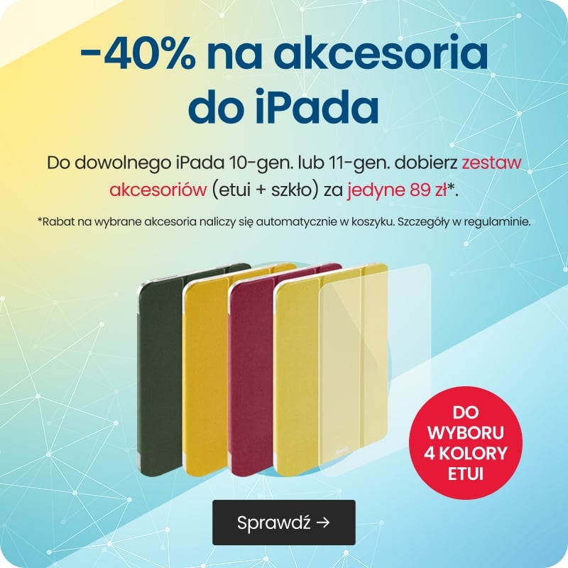 -40% na akcesoria do iPada