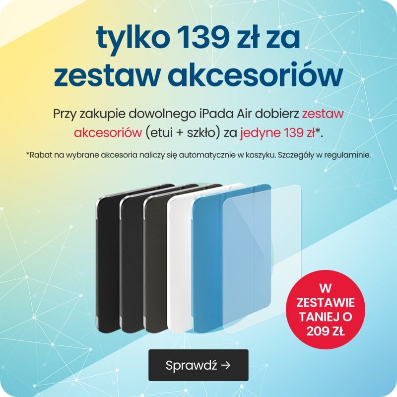 tylko 139 zł za zestaw akcesoriów
