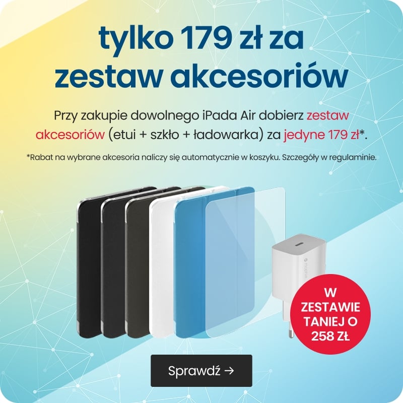 tylko 179 zł za zestaw akcesoriów