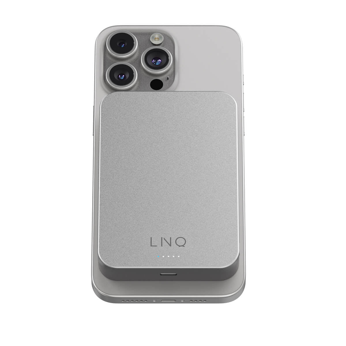 LinQ powerbank 10000 srebrny