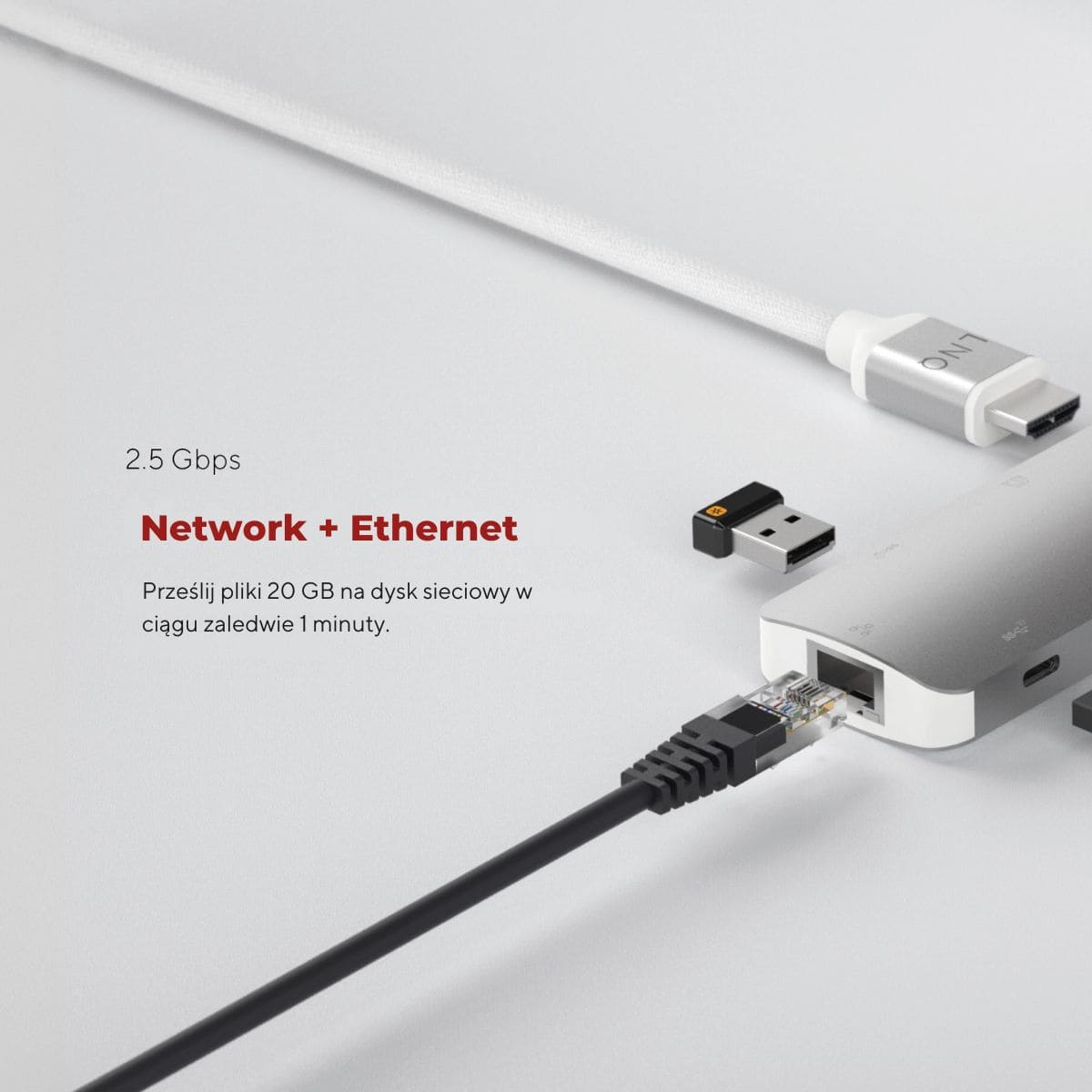 Linq - Hub 2 in 1 USB- C Linq - Hub 2 in 1 USB- C
