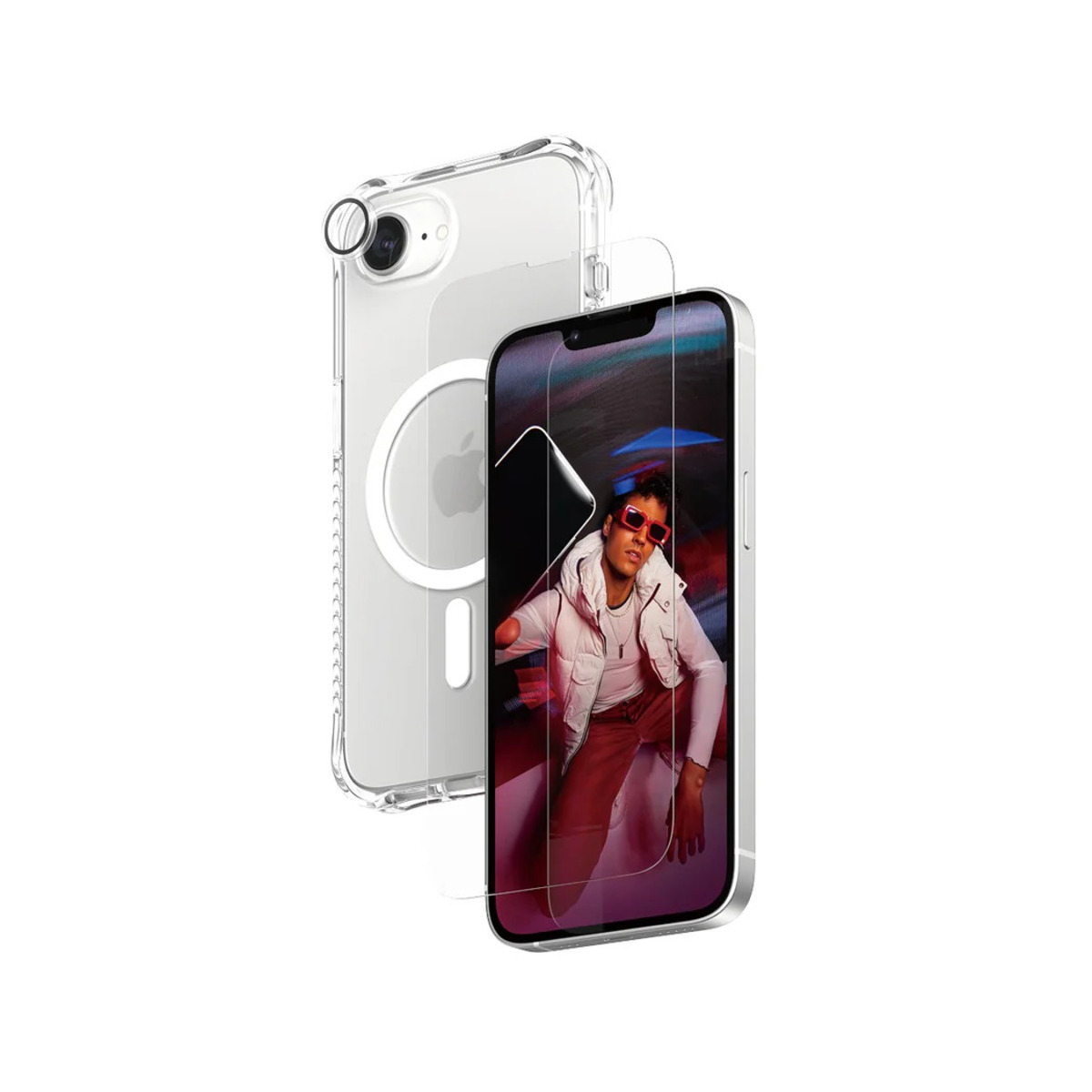 PanzerGlass HardCase D30 Etui do iPhone 15 kompatybilne z MagSafe - Przezroczyste PanzerGlass HardCase D30 Etui do iPhone 15 kompatybilne z MagSafe - Przezroczyste