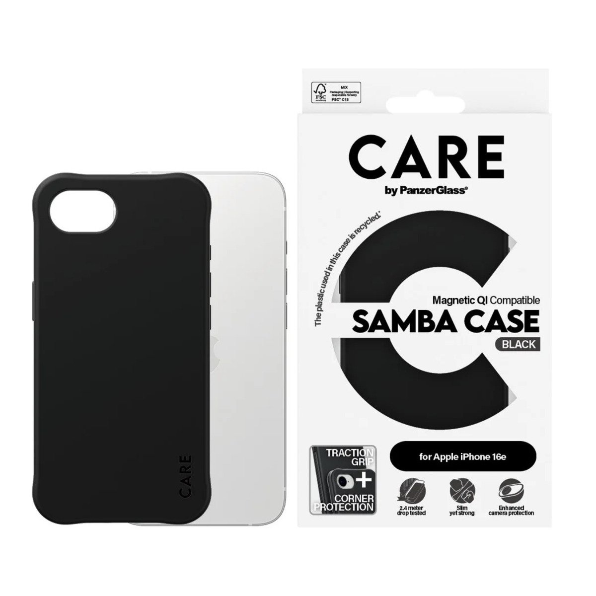 PanzerGlass HardCase D30 Etui do iPhone 15 kompatybilne z MagSafe - Przezroczyste PanzerGlass HardCase D30 Etui do iPhone 15 kompatybilne z MagSafe - Przezroczyste