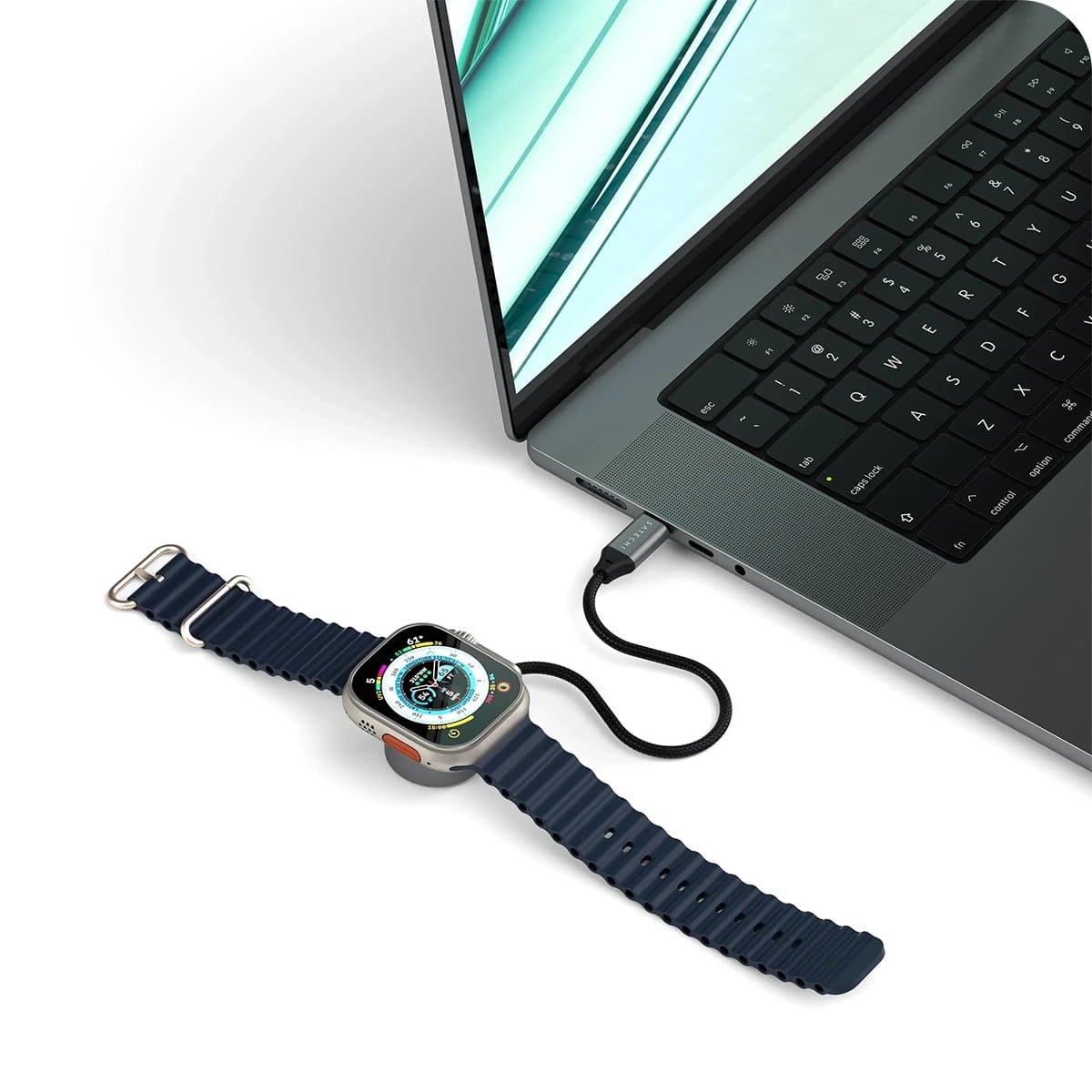 Satechi Ładowarka magnetyczna do Apple Watch - Gwiezdna szarość