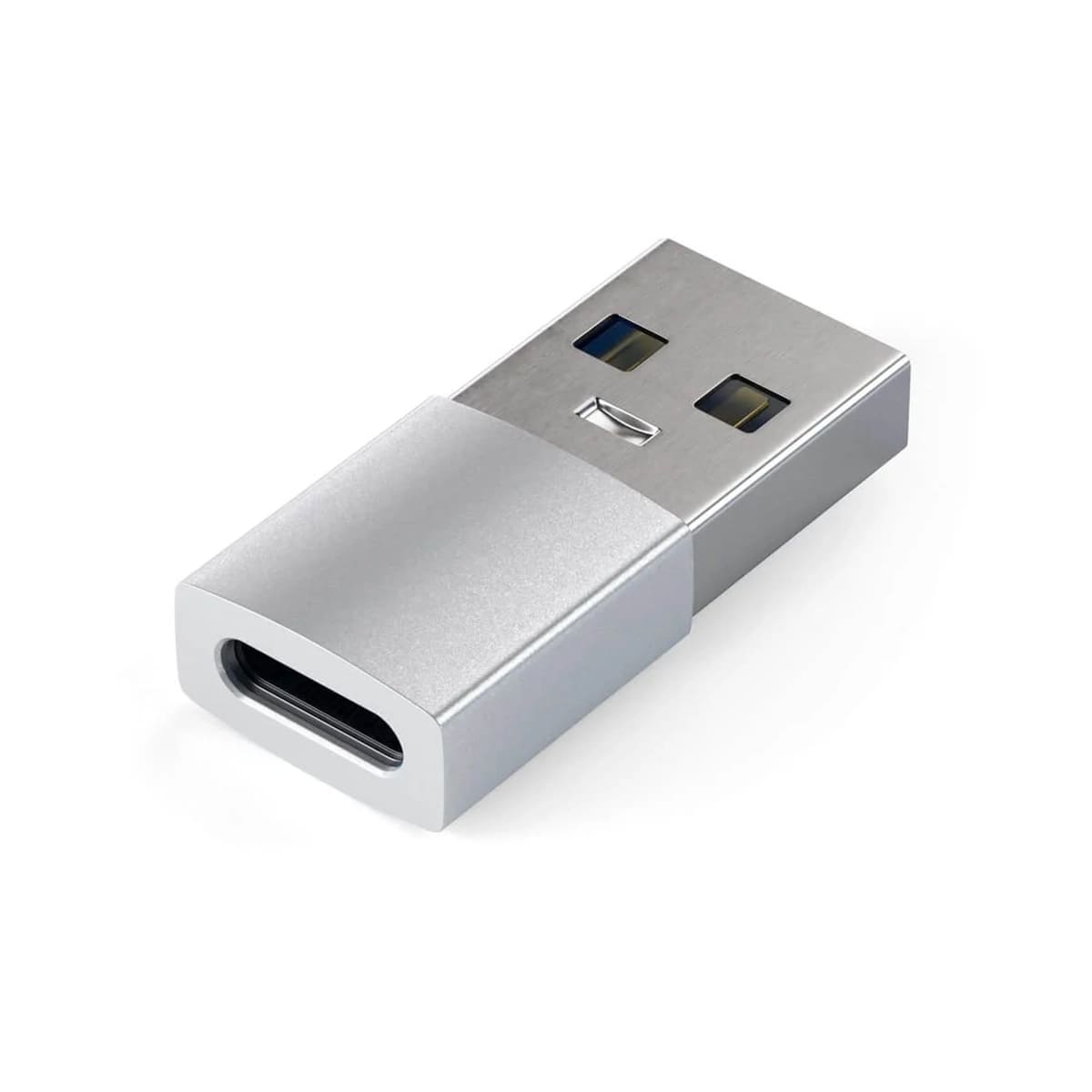 Satechi USB-A do USB-C Adapter Srebrny (Silver) Satechi USB-A do USB-C Adapter Srebrny (Silver)
