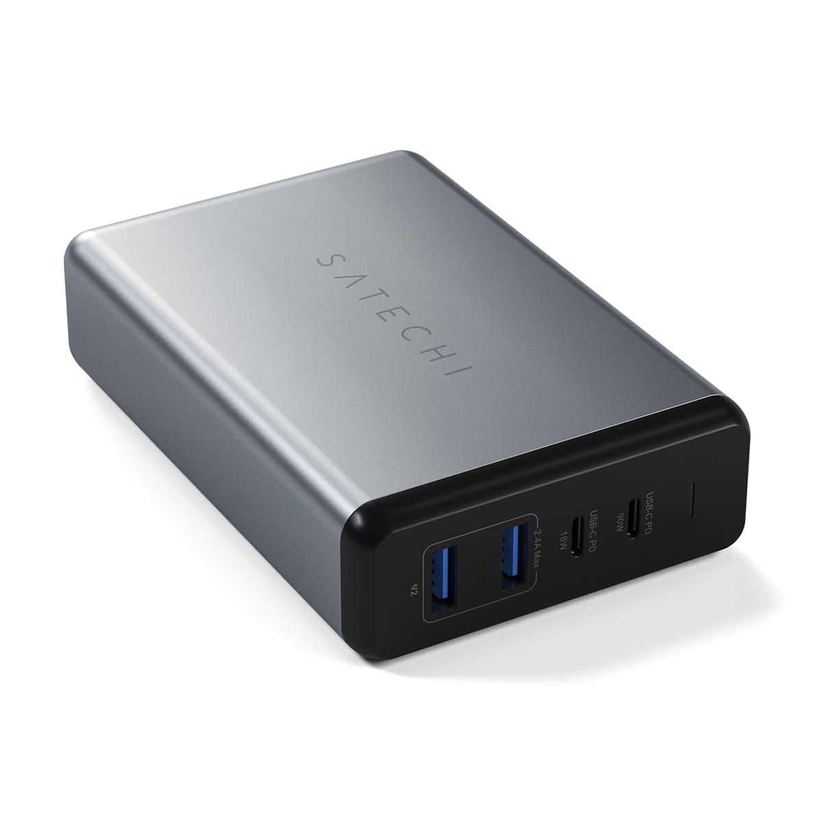 Satechi Satechi Sieciowa ładowarka 108W PRO USB-C PD Gwiezdna szarość (Space Gray) Satechi Satechi Sieciowa ładowarka 108W PRO USB-C PD Gwiezdna szarość (Space Gray)