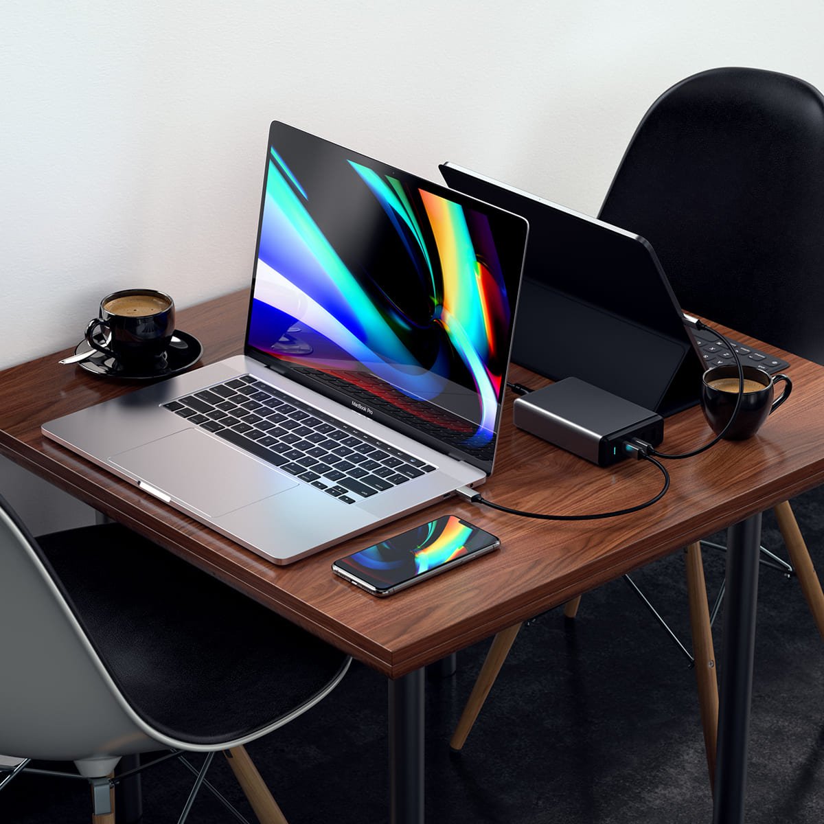 Satechi Satechi Sieciowa ładowarka 108W PRO USB-C PD Gwiezdna szarość (Space Gray) Satechi Satechi Sieciowa ładowarka 108W PRO USB-C PD Gwiezdna szarość (Space Gray)