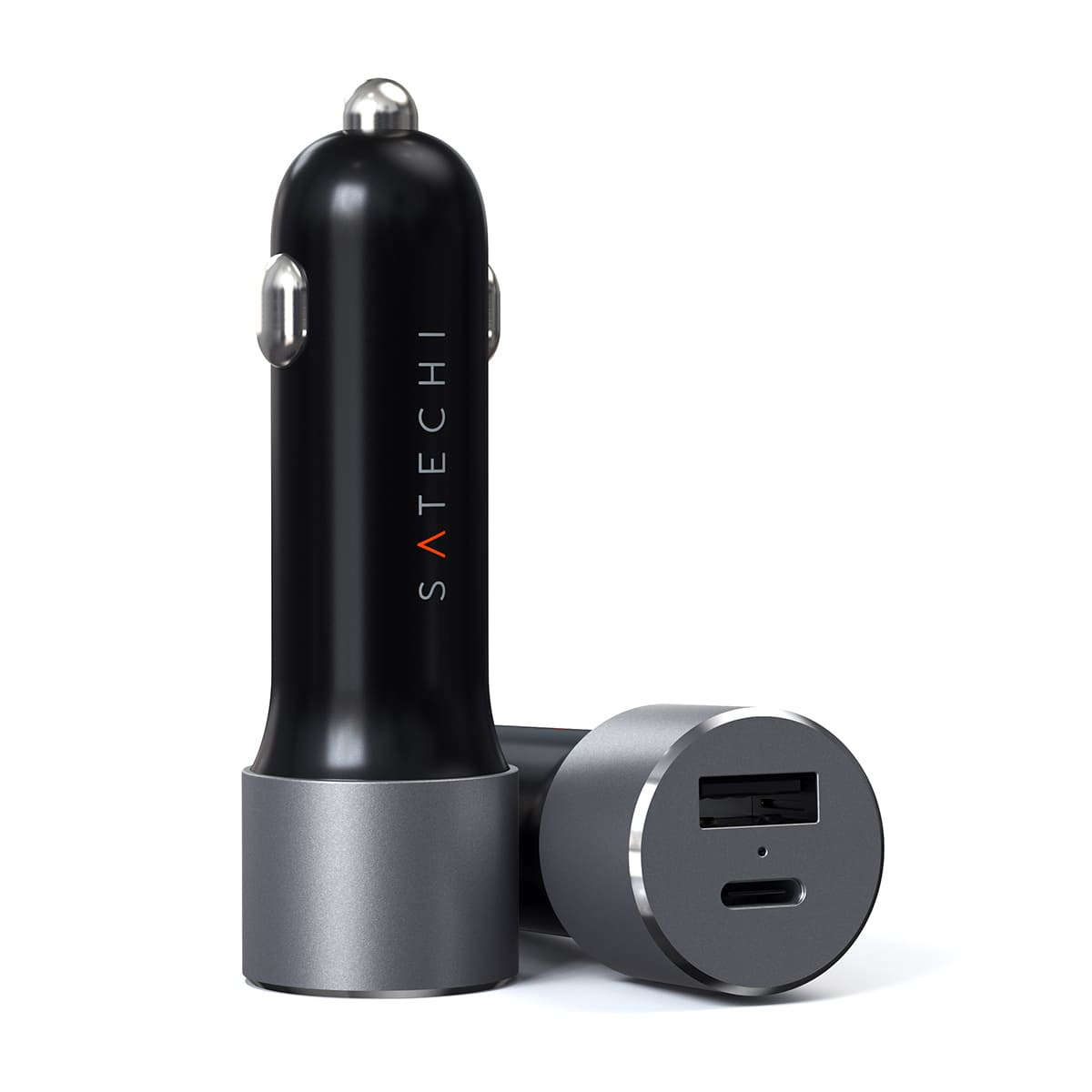 Satechi Ładowarka samochodowa pod gniazdo zapalniczki 72W Gwiezdna szarość (Space Gray)