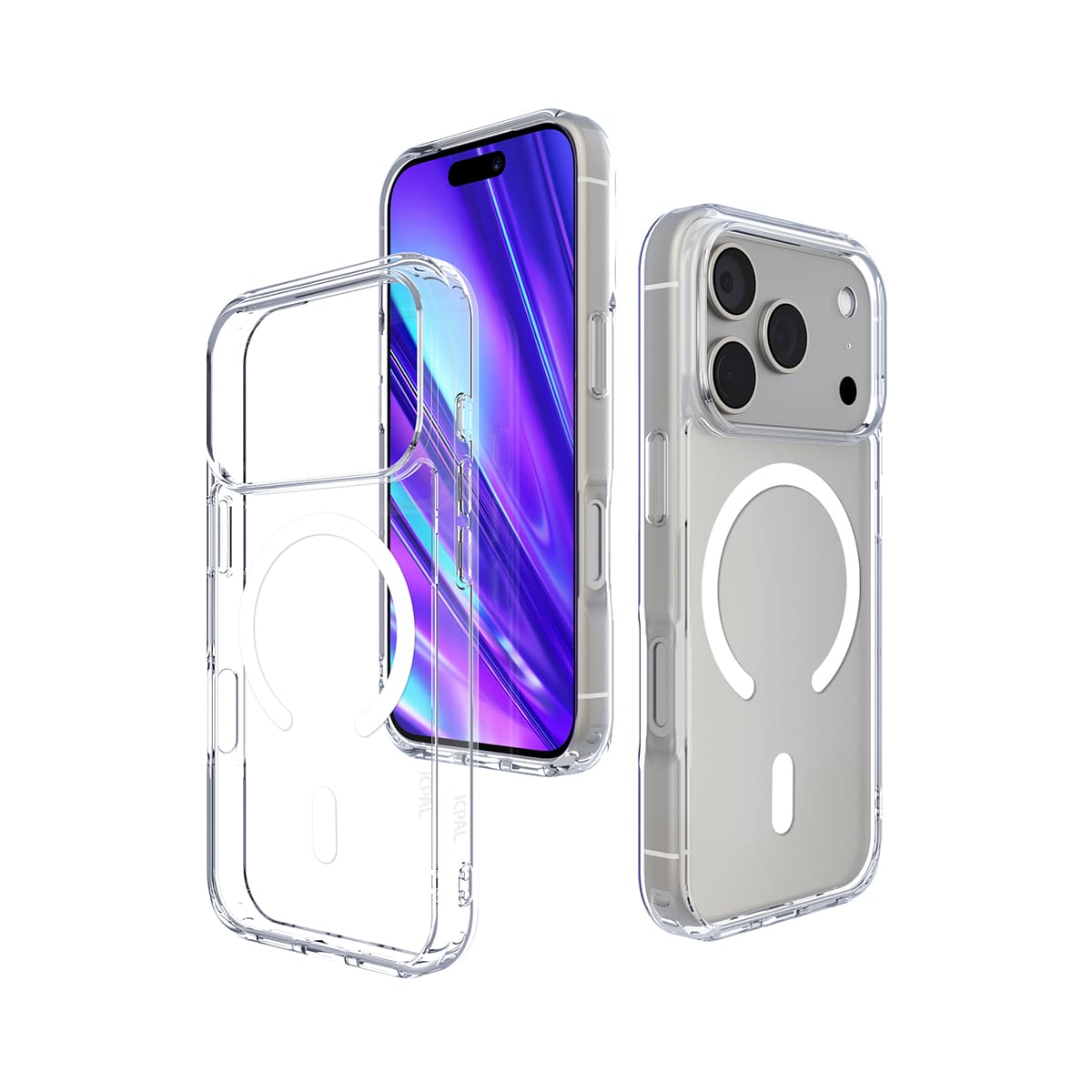 JCPal DualPro Etui do iPhone 17 Pro kompatybilne z MagSafe JCPal DualPro Etui do iPhone 17 Pro kompatybilne z MagSafe