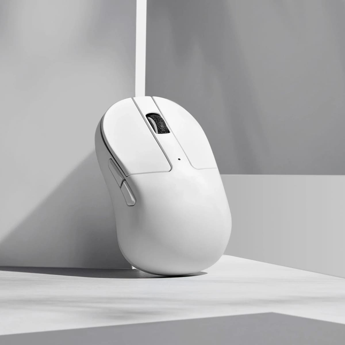 Keychron M4 bezprzewodowa mysz 1000Hz - Biała (White) Keychron M4 bezprzewodowa mysz 1000Hz - Biała (White)