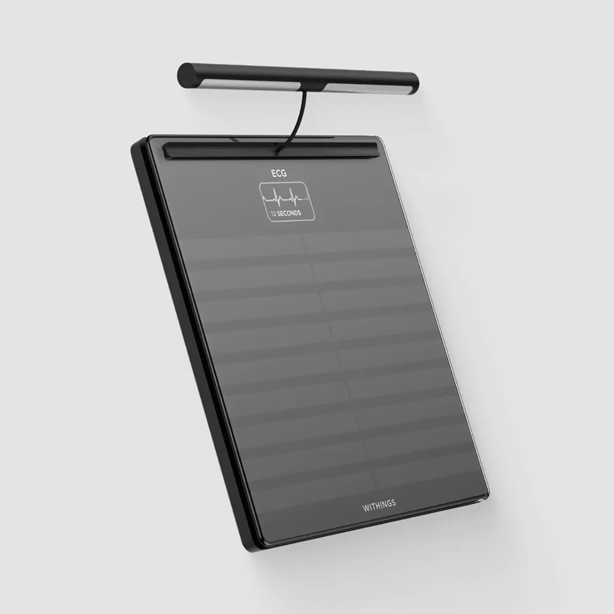 Withings Body Scan Waga z analizą składu masy ciała oraz pomiarem tętna - Czarna Withings Body Scan Waga z analizą składu masy ciała oraz pomiarem tętna - Czarna