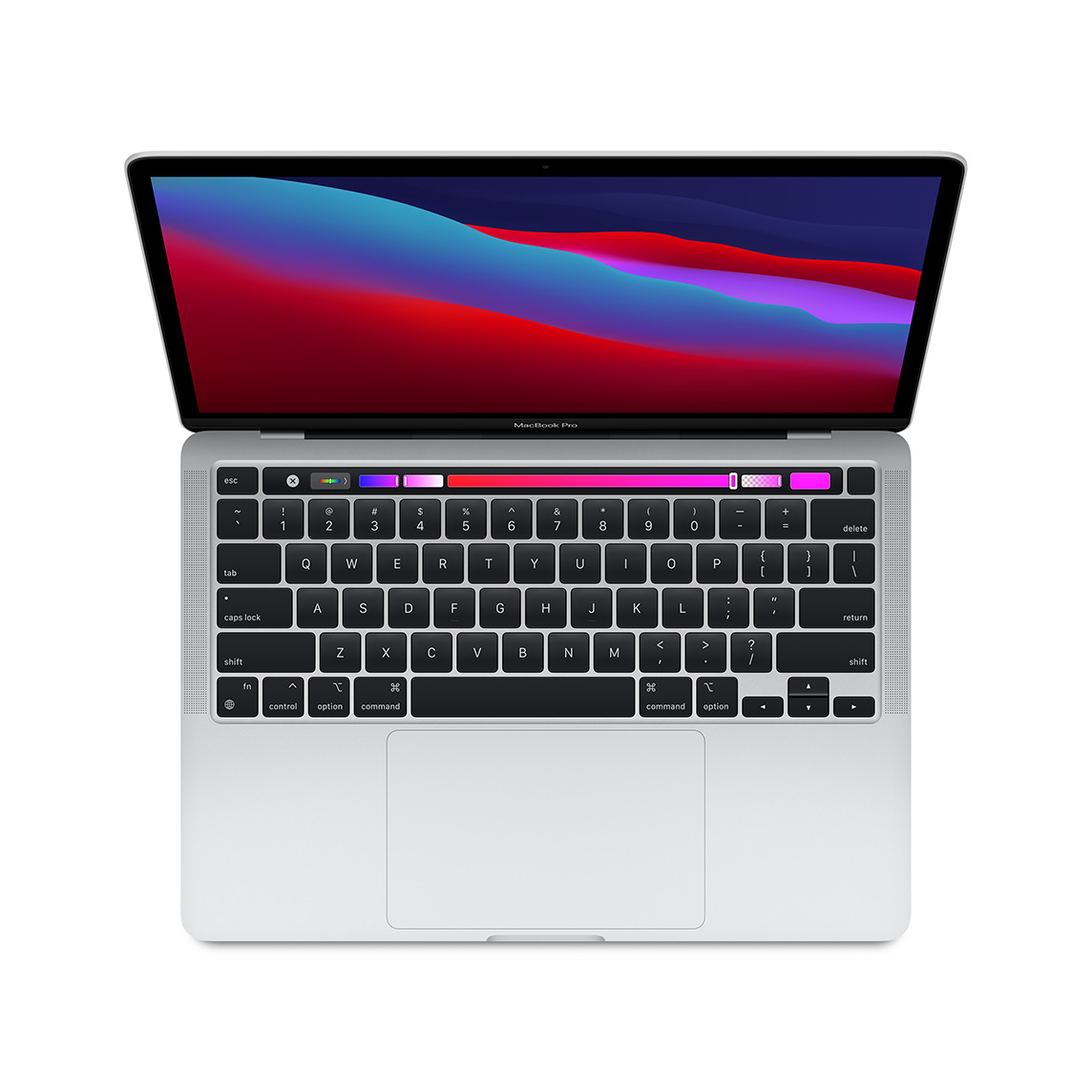 MacBook Pro 13 M1 srebrny - touch bar