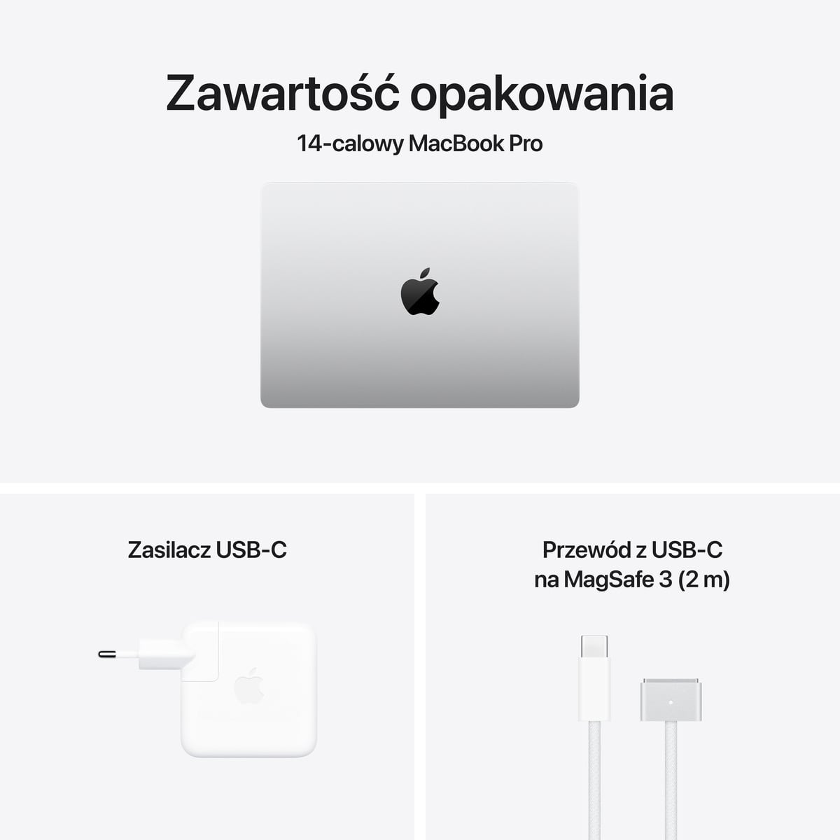iPhone 16 Pro biały tytan - zestaw