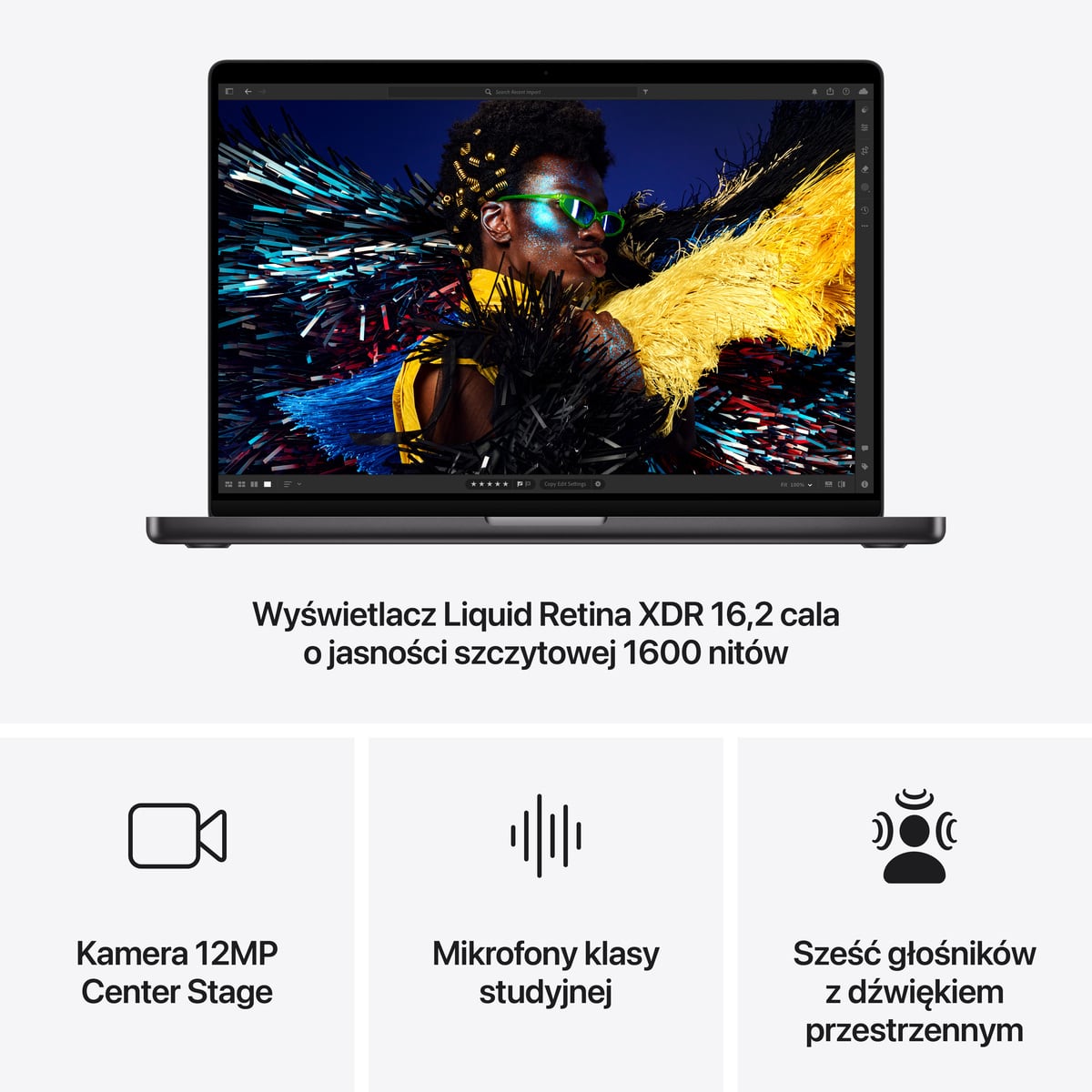 MacBook Pro 16 M4 Gwiezdna Czerń- najważniejsze cechy
