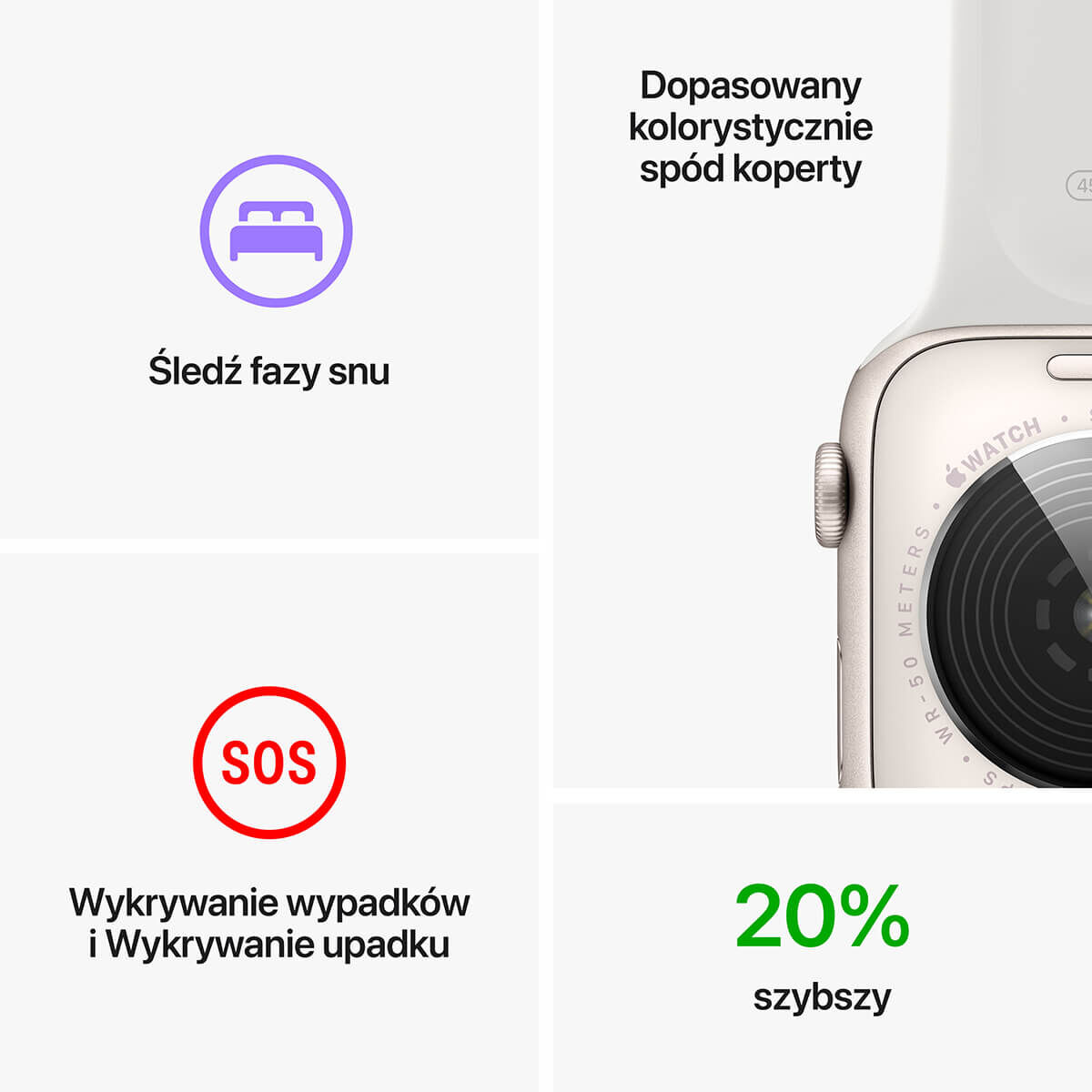 Apple Watch SE 2023 - funkcje