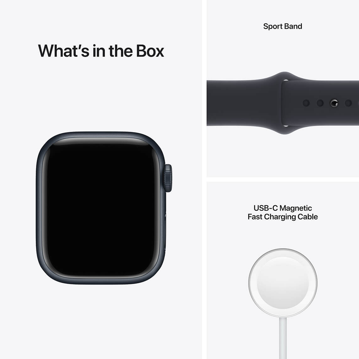 Apple Watch Series 7 - zawartość zestawu Apple Watch Series 7 - zawartość zestawu