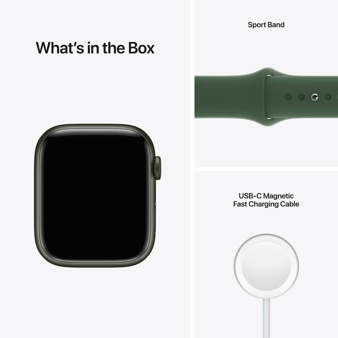 Apple Watch Series 7 - zawartość zestawu