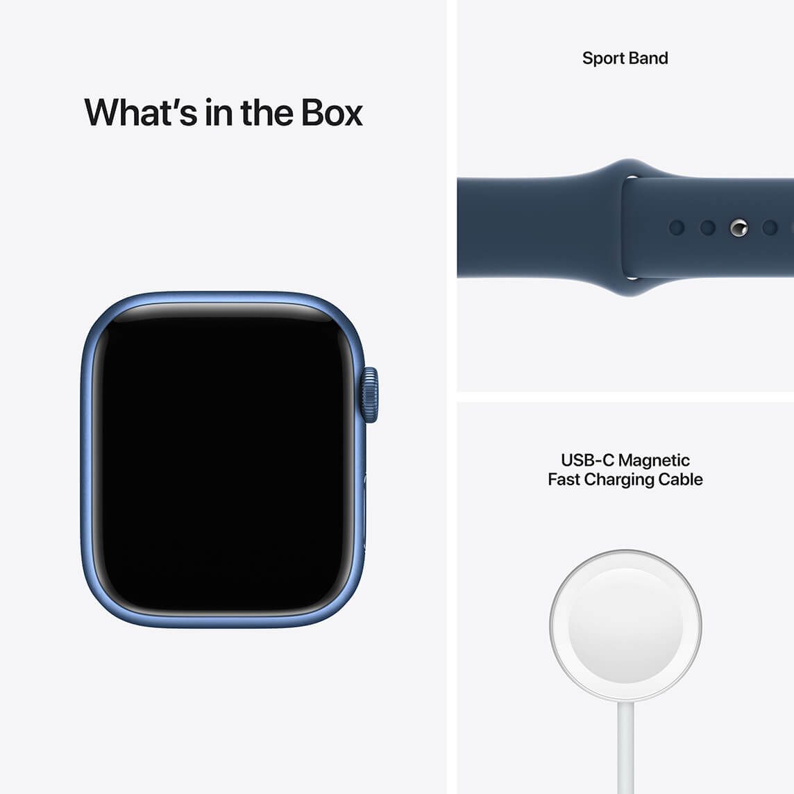 Apple Watch Series 7 - zawartość zestawu Apple Watch Series 7 - zawartość zestawu