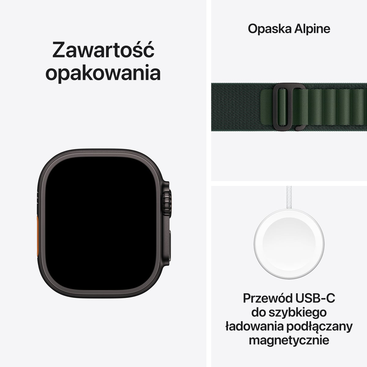 Apple Watch Ultra 2 GPS + Cellular - zestaw