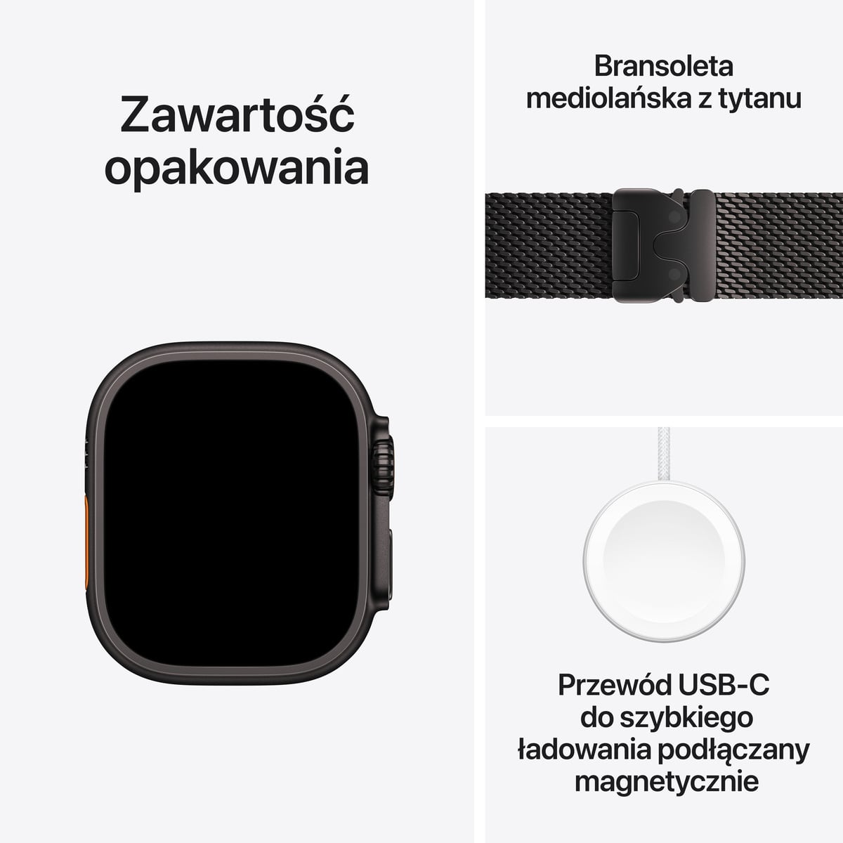 Apple Watch Ultra 2 GPS + Cellular - zestaw