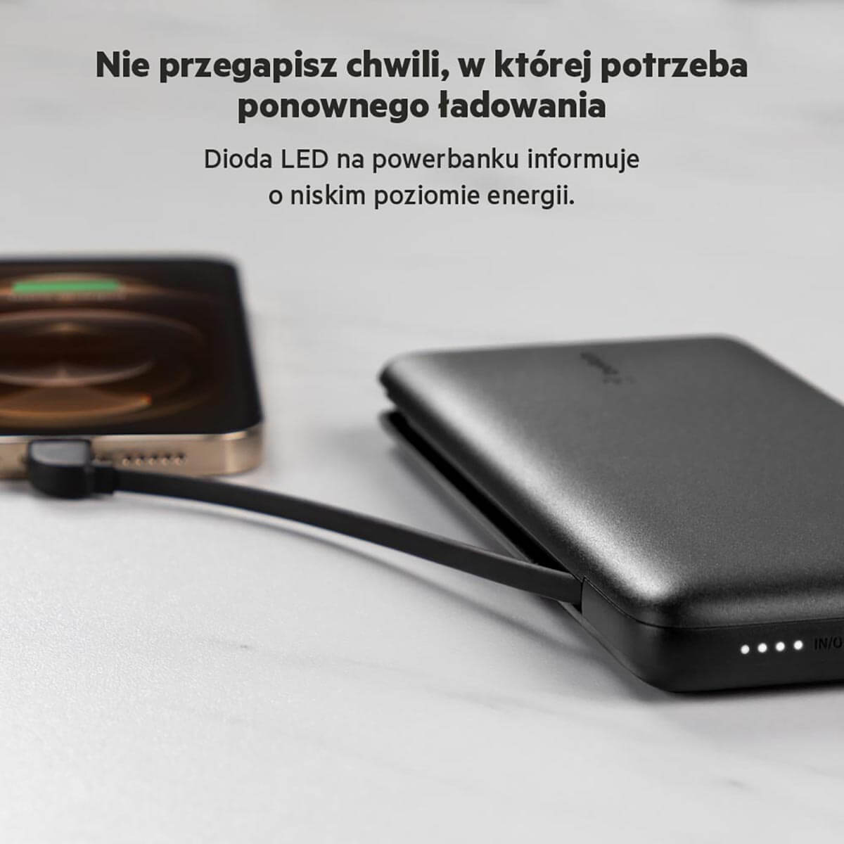 Belkin Powerbank 10000 mAh dioda LED