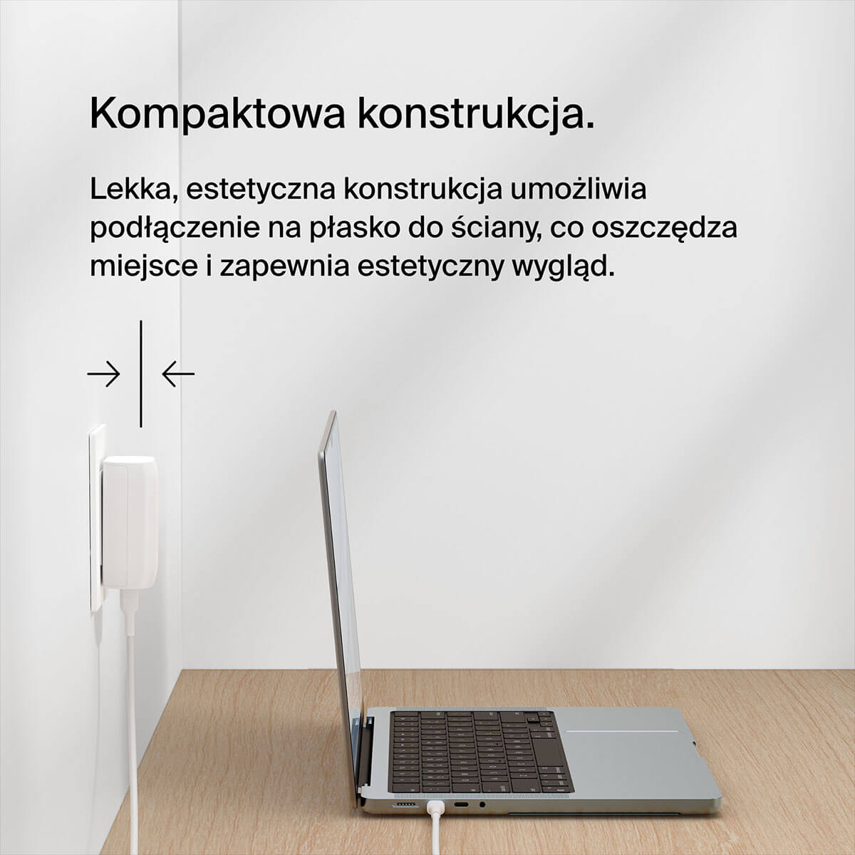 Belkin BoostCharge ładowarka sieciowa - kompaktowa konstrukcja