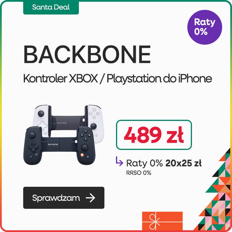 Backbone One Kontroler Playstation / XBOX do iPhone