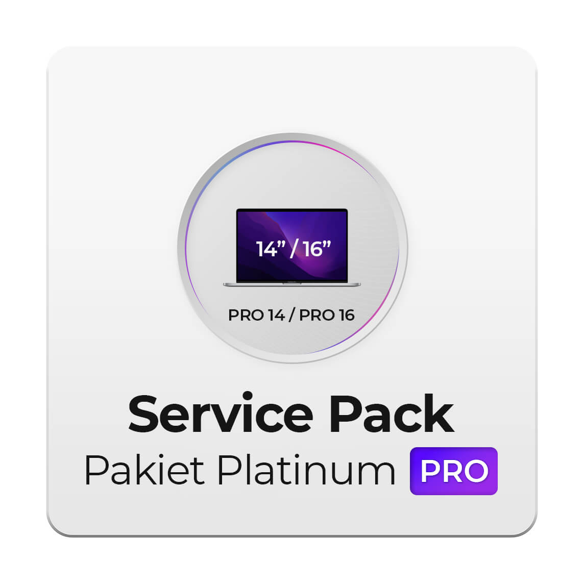 Service Pack - Pakiet Platinum PRO 4Y dla Apple MacBook Pro 14 i Pro 16